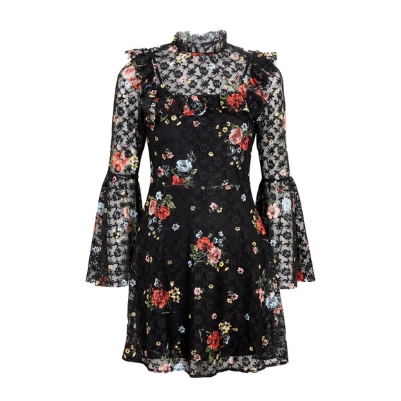 topshop floral skater dress Topshop Floral Jacquard Skater Dress, $64 | Nordstrom